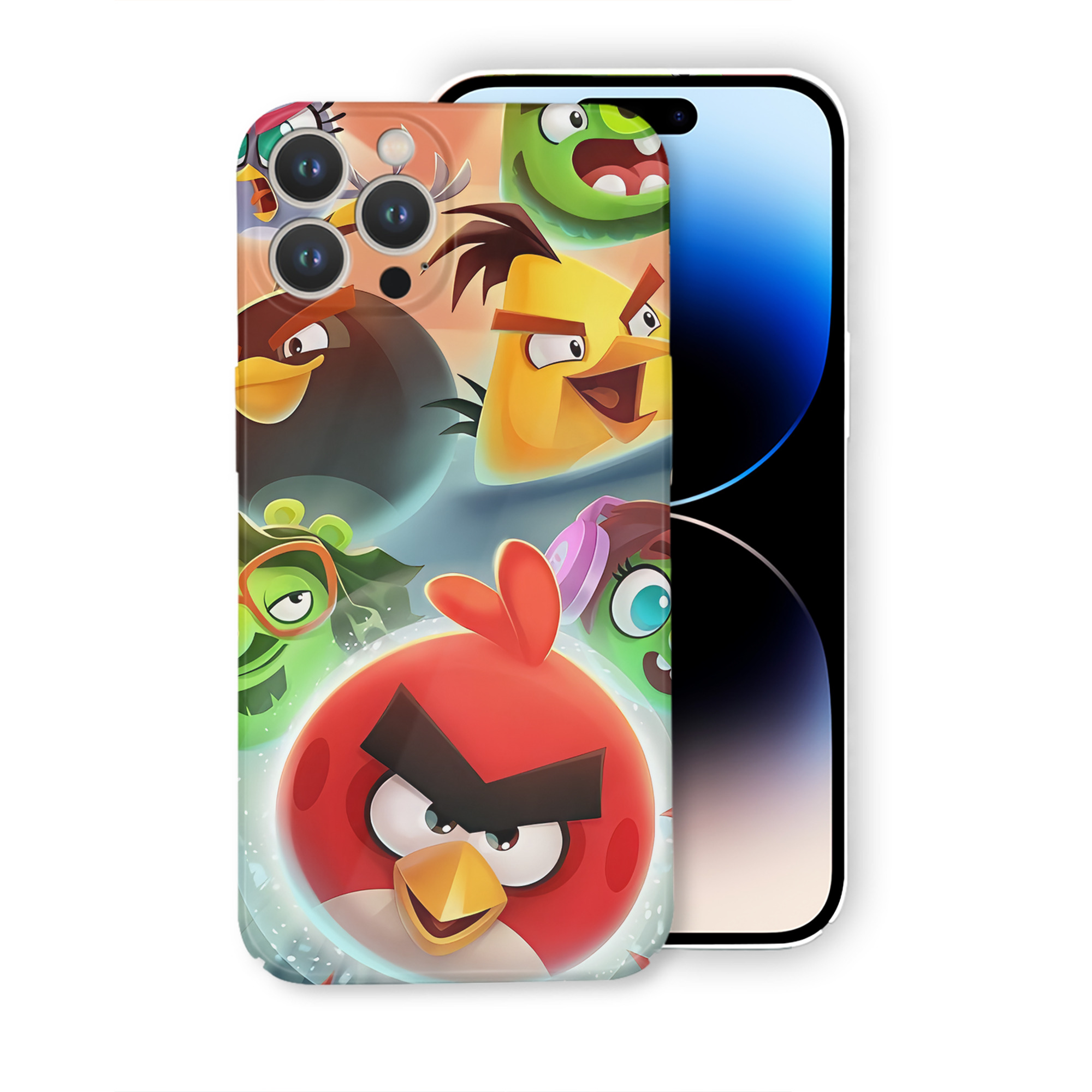 （画像用） Angry Birds アングリーバード 【iPhone 14シリーズ対応】ハードケース